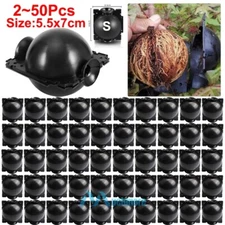 50X Plant Rooting Growing Grafting Box 5.5cmx7cm High Pressure Propagation Ball