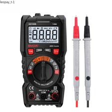 Multimeter Auto Ranging DMM Voltmeter True RMS AC DC NCV Ohm Voltage Tester