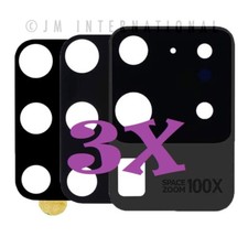 3X Samsung Galaxy S20/S20 Plus/S20 Ultra Main Back Rear Camera Lens Glass Cover