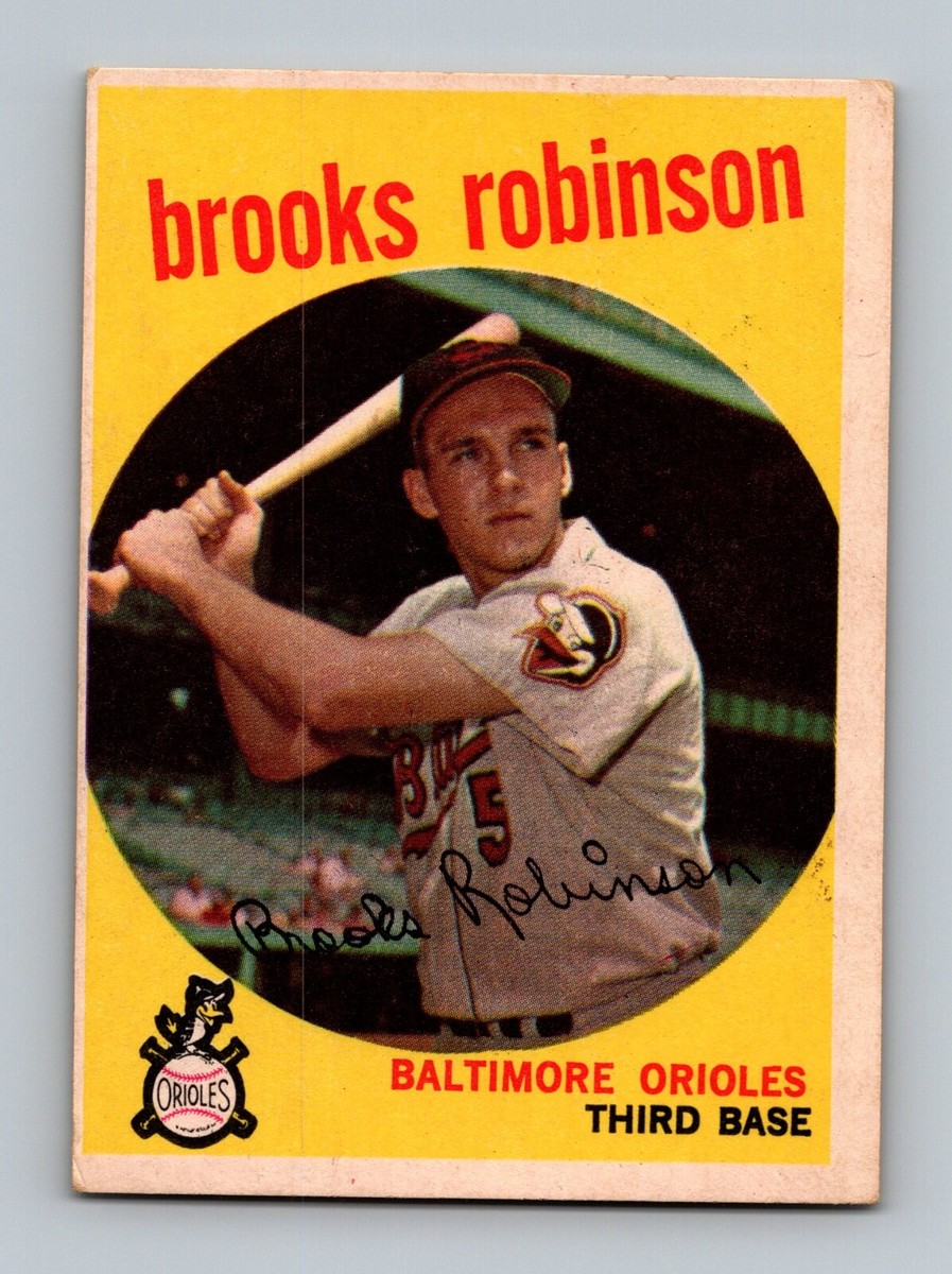 1959 Topps #439 Brooks Robinson VG-VGEX Baltimore Orioles HOF