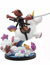 BRAND NEW AND SEALED! QMX Q Fig Elite #85 Deadpool X Unicorn Wheee! 