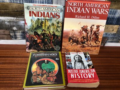 Interesting Bundle Of 4 x Books On North American Indians