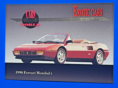1992 CMK Cars of the World 1990 Ferrari Mondial t #4