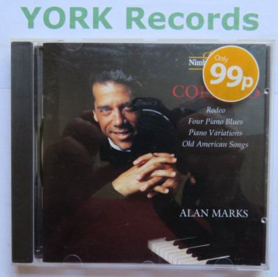 COPLAND - Rodeo / Four Piano Blues / Piano Variations ALAN MARKS- Ex CD Nimbus