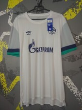 FC Schalke 04 Away football shirt 2019 - 2020 White Umbro Polyester Men 3XL ig93