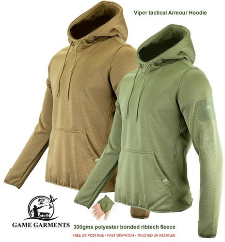 Viper Tactical Fleece Hoodie Green 