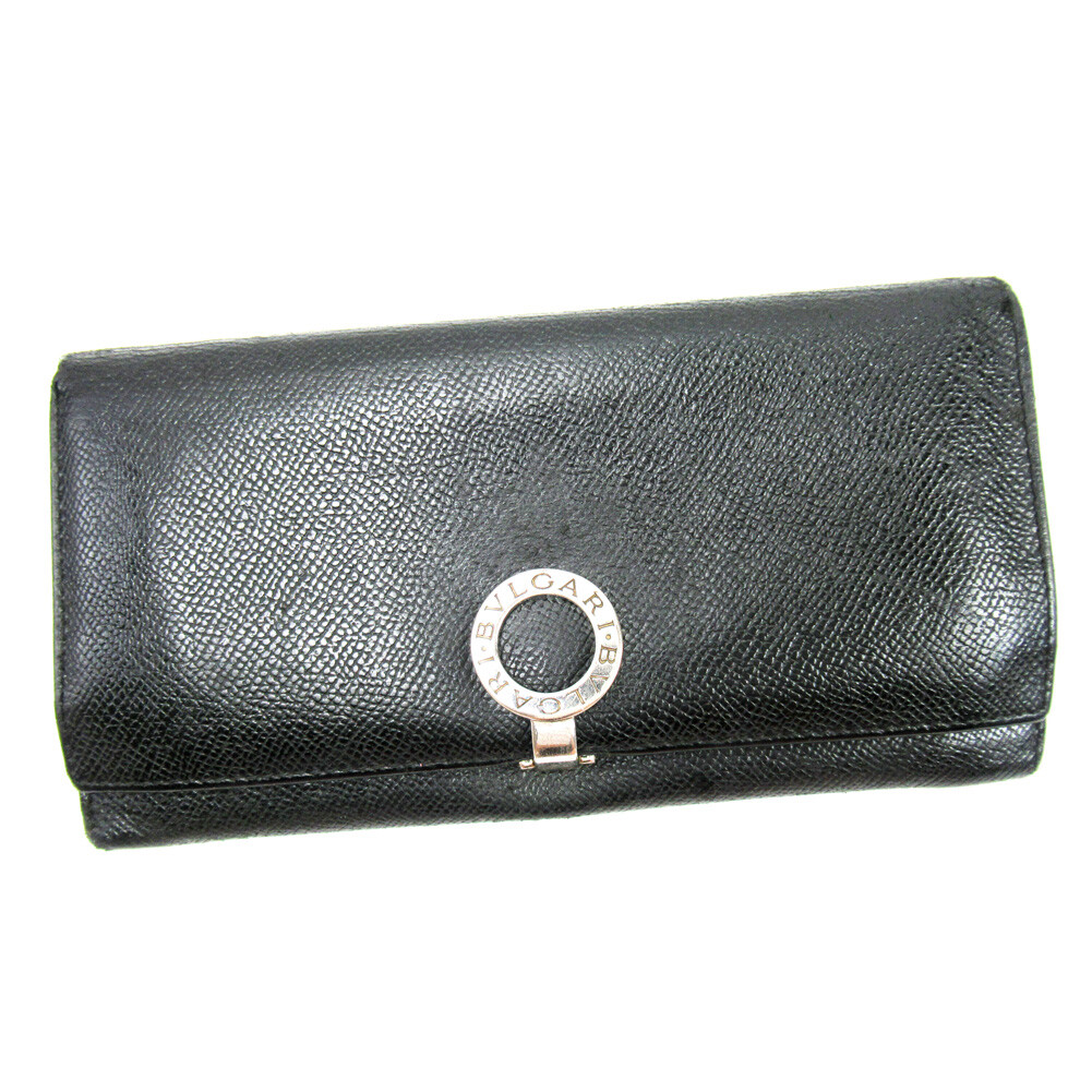 BVLGARI wallet Bulgari Bulgari leather Authentic used T17225 | eBay