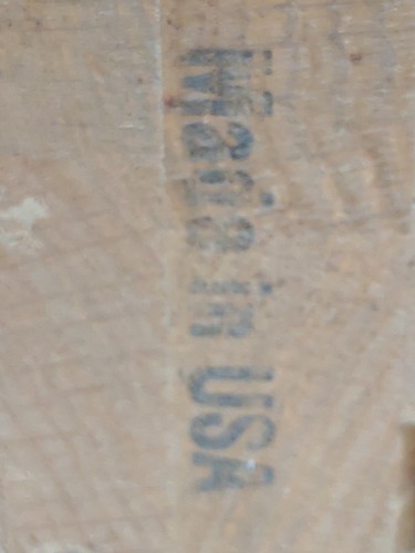 Bloque de cuchillos de madera Cutco de 5 ranuras, hecho en EE. UU. piezas o reparación - Imagen 8 de 12