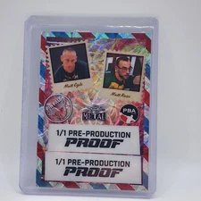 Matt Ogle Matt Russo Pin Pals 2024 Leaf Metal Bowling PBA 1/1 Galaxy Proof