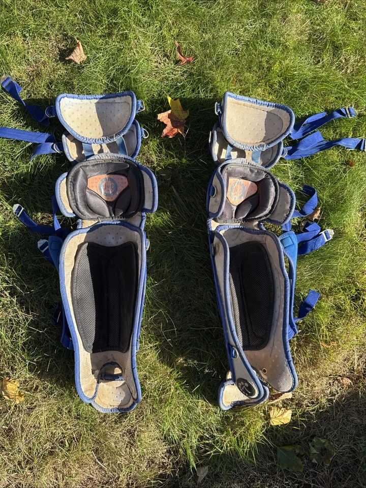 🔥Bom equipamento de captura All Star azul royal CP30Pro com protetores de perna e peito, máscara - Imagem 3 de 4