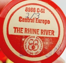 Encyclopedia Britannica Films Filmstrip The Rhine River 8866 CSI
