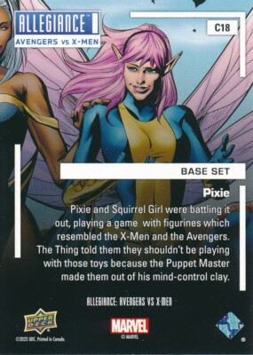 C18 PIXIE Marvel Allegiance Avengers X-Men | eBay