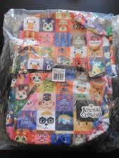 Bioworld Animal Crossing Nintendo Switch Game Character Grid Backpack NWT