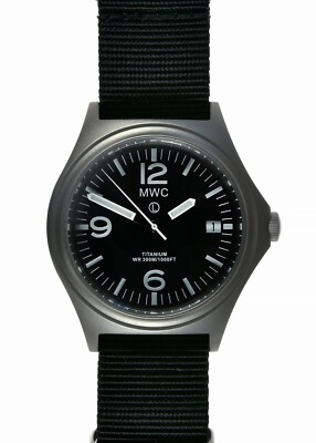 MWC Certified Titanium Military Watch, 300m WR Rated
