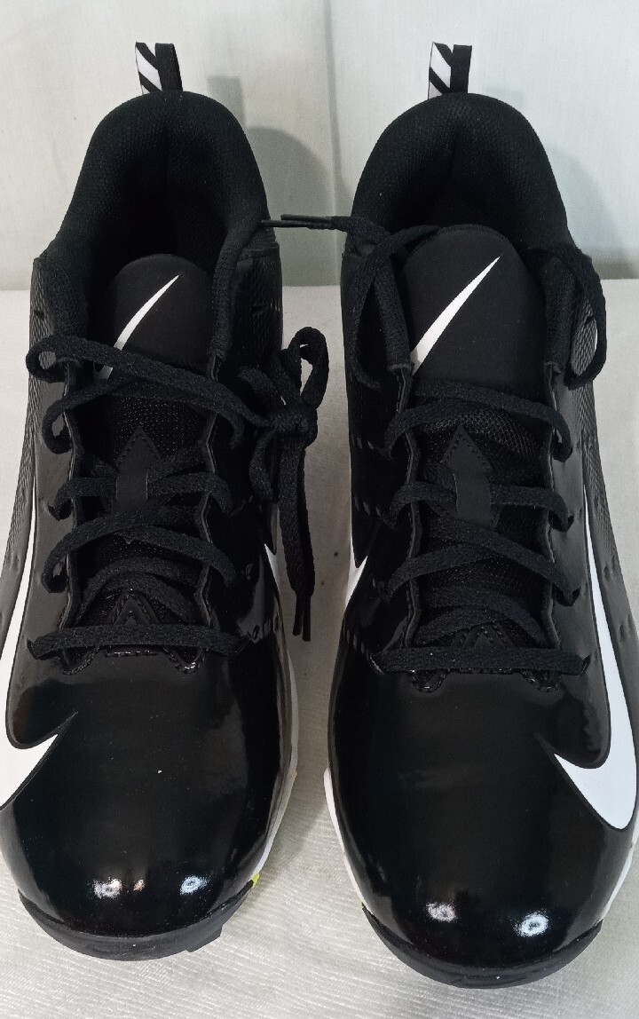NEW Nike Vapor Untouchable Shark 3 Football Cleats Black 917168–010 Mens 11.5 Nike Vapor Untouchable Shark 3 Mens 917168–010 Size 12  main image 4