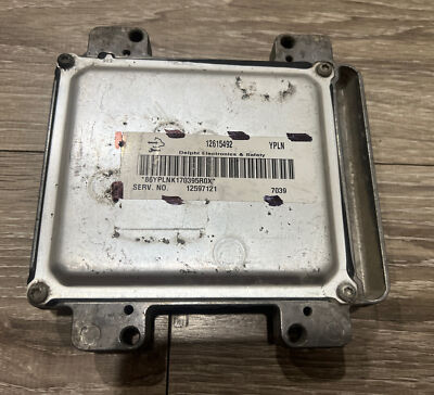 06-07 SIERRA G6 ESCALADE AVALANCHE CORVETTE Engine ECM Control Module 12597121
