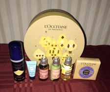 L'Occitane 6 Piece Set Cleansing Foam Amande Oil Shampoo Conditioner Soap Bar