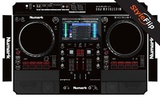 Numark Mixstream Pro Skin Black Protective Decal StyleFlip Skins