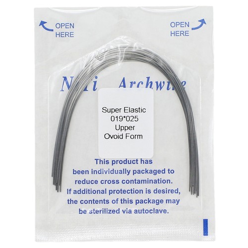 10*Dental Orthodontic NiTi Arch Wire Rectangular Arco Ortodoncia Ovoid Natural - Picture 31 of 49