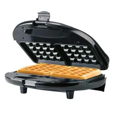 Brentwood TS-243  Non-Stick Dual Waffle Maker - Black BRAND NEW