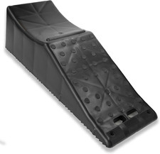 Tandem Wheel Ramp - Heavy Duty for Changing Flat Tires on Dual Axle Trailers - C