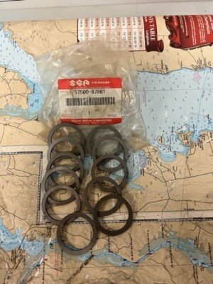 #ad SUZUKI #57500 87861 Reverse Prop. Shaft Washer Set. SKU: 41223 D A148 38 $25.00