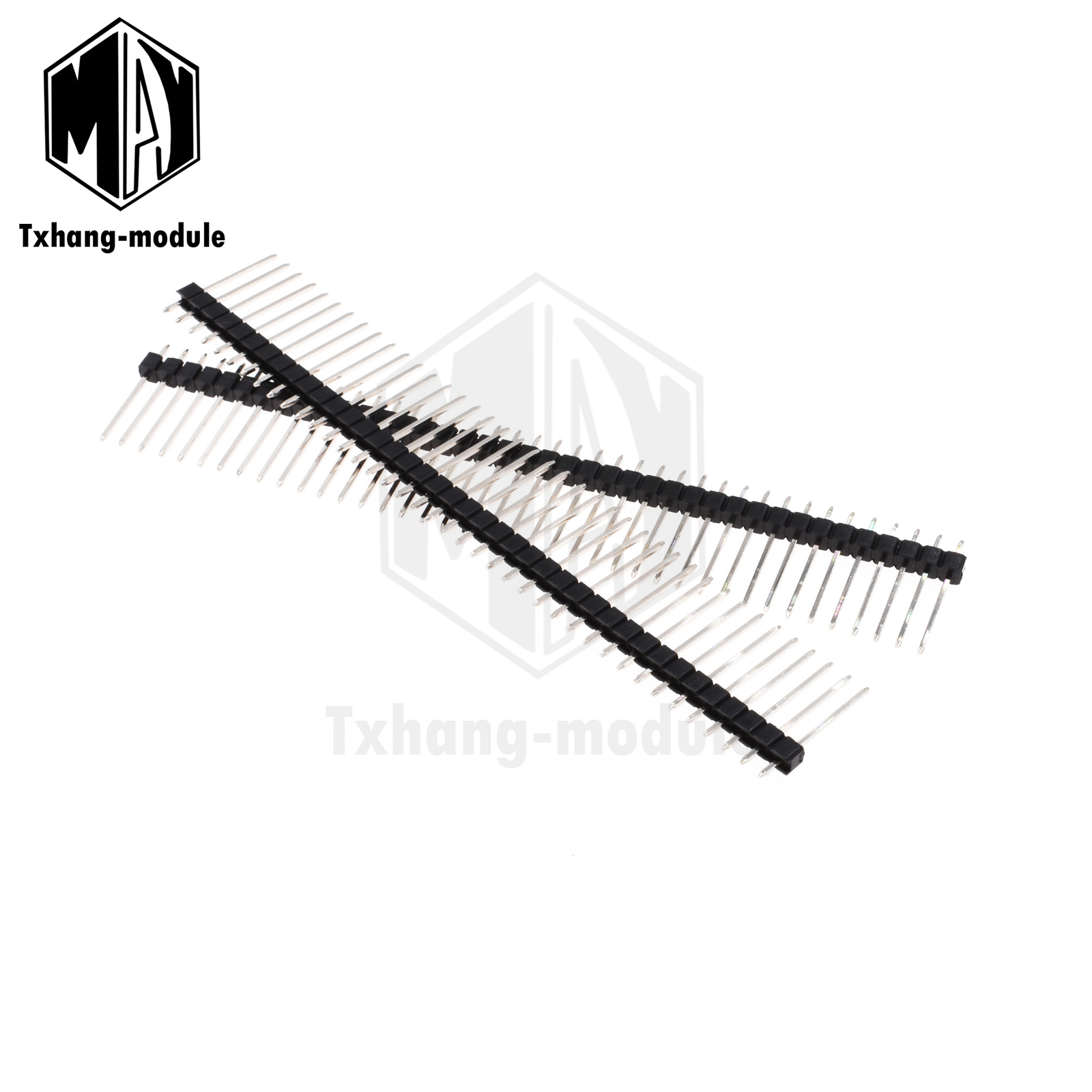 10PCS 1*40 40Pin 2.0mm 20mm Gamba Lunga Singola Fila Maschio Pin Rompibile Testata A2TM