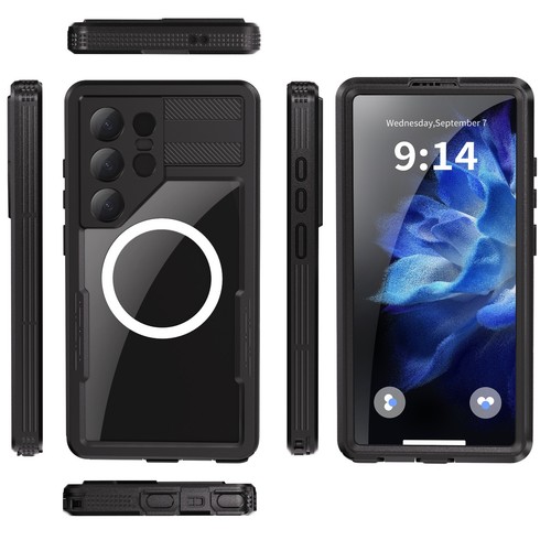Funda impermeable de cuerpo completo a prueba de golpes para Samsung S25 / Plus / Ultra 360 - Imagen 7 de 21
