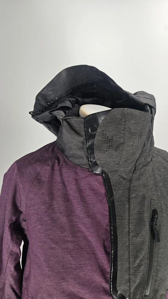 Jaqueta feminina 4478 686 Glcr Collection roxa infidry Recco shell ski... - Imagem 4 de 4