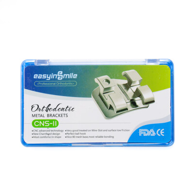 Confezione Da 5 Staffe Ortodontiche Mini Staffe Metalliche