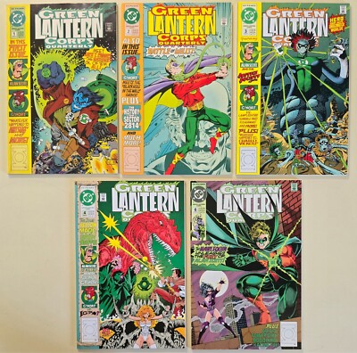 Green Lantern Corps Quarterly DC Comics #1 #2 #3 #4 #6 DC Comics Modern Lot-5