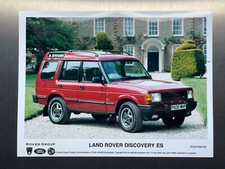 Original Land Rover Discovery ES Press Photo c1997