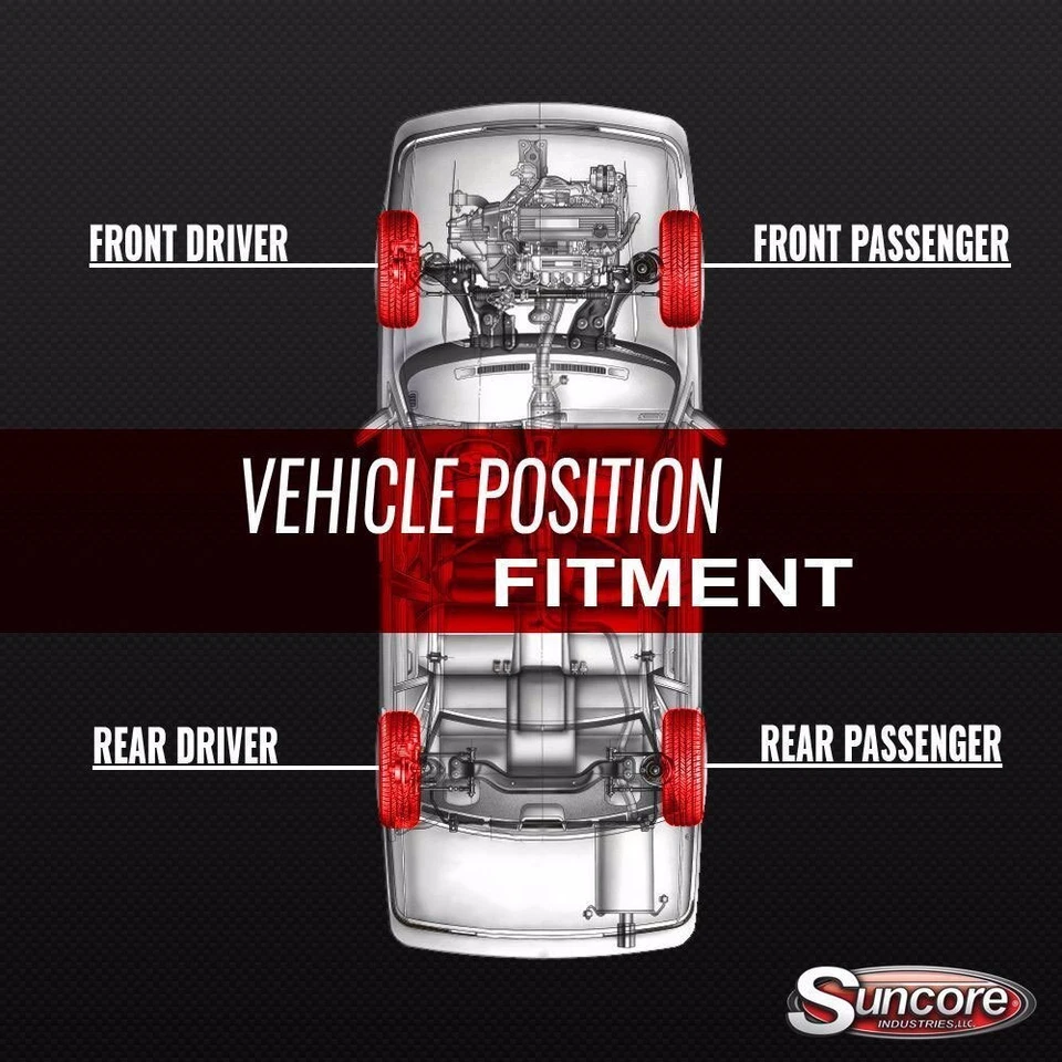 Front Rear Air to Coil Spring Conversion Kit for 2003-2010 Porsche Cayenne Foto 3 de 4