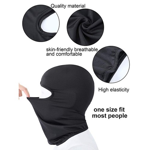 Lycra Hunting Balaclava Full Face Cover Shield Neck Tube Scarves Headwear Hats - Picture 8 of 33