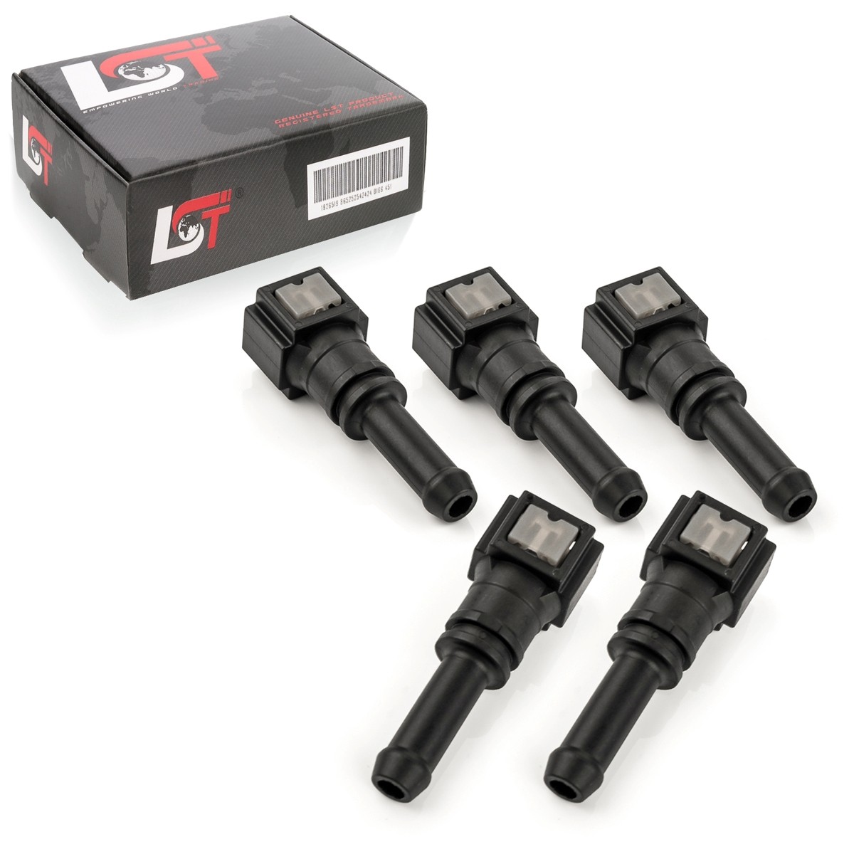 5x Quick Release Fuel Line Coupling Straight 6.3x8mm for PORSCHE