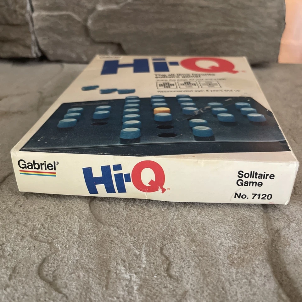 Vintage 1978 HI-Q Gabriel #7120 Solitaire Game Complete - Image 2 of 4