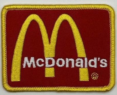 McDonalds Aufnäher Badge Patch Fast Food Chicken Nuggets