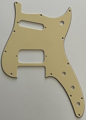For Fit Fender Duo-Sonic Offset HS Style Guitar Pickguard 3 Ply Vintage Yellow