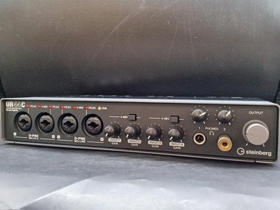 Steinberg UR44C Audio Interface with Type-C Port, Used, Small Scratches