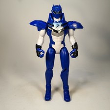 Power Rangers Jungle Fury _ Blue Jaguar Ranger _ Strike Rider Version