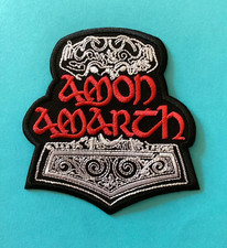 A/ROCK BAND IRON OR SEW ON QUALITY EMBROIDERED PATCH UK SELLER/AMON AMARTH