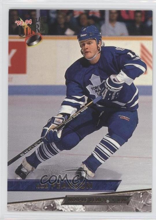 1993-94 Fleer Ultra Rob Pearson #434 0a1
