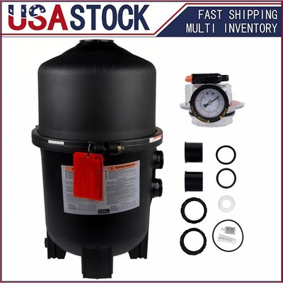 425 SQFT Cartridge Pool Filter,4 Cartridge Filtration System, for In-Ground Pool