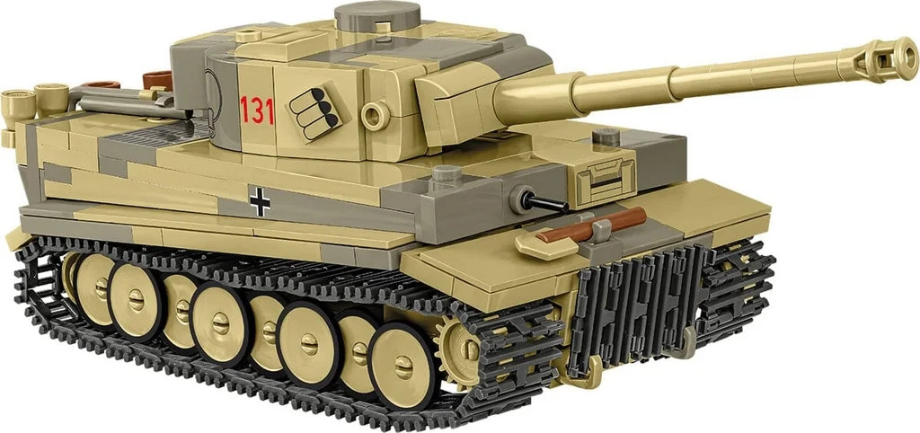 COBI PANZER VI TIGER I no 131, 18 cm x 7.5 cm x 6 cm, Beige - Image 10
