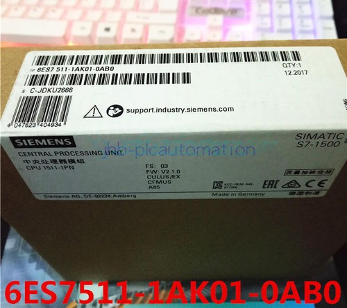 NUOVA CPU SIEMENS SIMATIC S7 1500 1511-1 PN 6ES7511-1AK01-0AB0 6ES7 511-1AK01-0AB0 - Foto 3 di 5