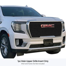 For GMC Yukon 2021-2024 APG 1-Pc Black 8x6 mm Horizontal Billet Main Grille