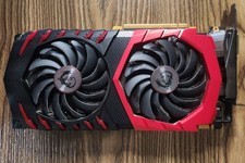 MSI Gaming GeForce GTX 1070 8GB GDDR5 GPU Used - NEVER used for crypto mining 