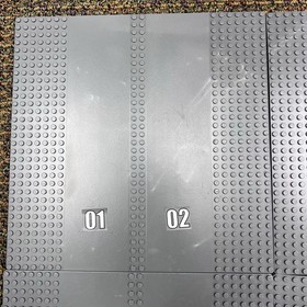 LEGO 32x32 Road Baseplate Lot of 6 30225c01 7-Stud Straight Double Driveway