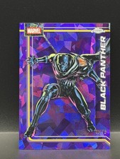 2026 Topps Chrome Marvel Sapphire Edition #15 Black Panther Purple /75