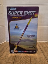 estes super shot Flying Model Rocket Launch Set